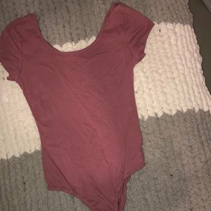 Active Basic Pink Shortsleeve bodysuit
